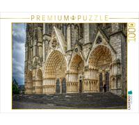 CALVENDO Puzzle Cher: The Cathedral of Bourges | 1000 pieces, finished size 25.2