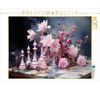 CALVENDO Puzzle Chess in rose | 1000 pieces, finished size 25.2 × 18.9 in (64 ×
