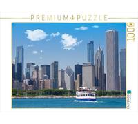 CALVENDO Puzzle Chicago Skyline 1000 Pieces 64 x 48 cm from Melanie Viola