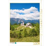 CALVENDO Puzzle Chiesa Santa Croce on the Heiligkreuzkofel | 1000 pieces, finish