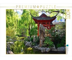 CALVENDO Puzzle Chinesischer Garten 1000 Teile Puzzle quer 1000 Pieces 64 x 48 cm from Nina Schwarze