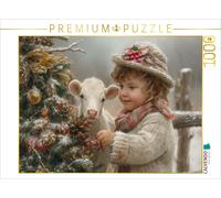 CALVENDO Puzzle Christmas magic on the farm | 1000 pieces, finished size 25.2 ×