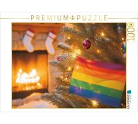 CALVENDO Puzzle Christmas Pride - LGBTQ+ pride and rainbow colors in the festive