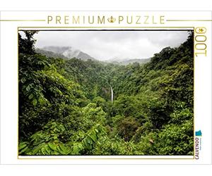 CALVENDO Puzzle Chute d'eau au Paradis - Parc National du sud-est du Costa Rica 1000 Pieces 64 x 48 cm from Heribert Adams - Lensviper