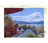 CALVENDO Puzzle Chuzen-ji Temple à Nikko | 1000 pièces de Taille de la Pose 64 x 48 cm Puzzle Photo pour des Heures heureuses