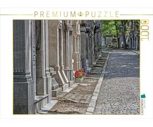 CALVENDO Puzzle Cimetière de Paris Pere Lachaise 1000 Pieces 64 x 48 cm from Thomas Leonhardy