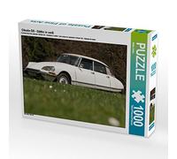CALVENDO Puzzle Citroën DS - Göttin in weiß 1000 Teile Puzzle quer 1000 Pieces 64 x 48 cm from Meike Bölts