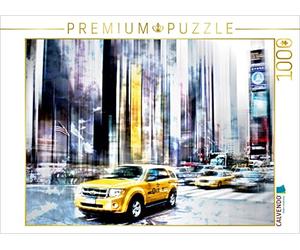 CALVENDO Puzzle City-Art Times Square 1000 Teile Puzzle quer 1000 Pieces 64 x 48 cm from Melanie Viola