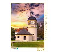 CALVENDO Puzzle Uhrturm | 1000 Teile Lege-Größe 64 × 48 cm Foto-Puzzle für glück