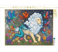 CALVENDO Puzzle Cloud lions and dream birds | 1000 pieces, finished size 25.2 ×