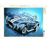 CALVENDO Puzzle Cobra, ein US-Roadster mit bulliger Optik | 1000 Teile Lege-Größ