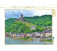 CALVENDO Puzzle Cochem Castle on the Moselle | 1000 pieces, finished size 25.2 ×