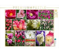 CALVENDO Puzzle Collage de Tulipes 1000 Pieces 64 x 48 cm from Martina Cross