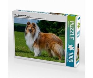 CALVENDO Puzzle Collie - Mon Meilleur ami 1000 Pieces 64 x 48 cm from Sista-Tierfoto