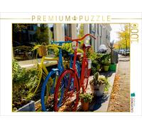 CALVENDO Puzzle des bicyclettes colorées 1000 Pieces 64 x 48 cm from Markus W. Lambrecht