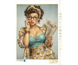 CALVENDO Puzzle Comment était-ce Encore, après Avoir lu Le Journal, J'Ai voulu - Taille de la Pose - Puzzle Photo pour des Heures heureuses