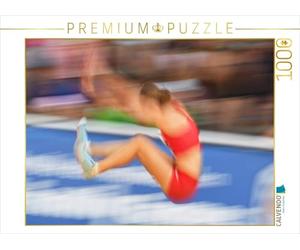 CALVENDO Puzzle Compétition d'athlétisme : instantané du Saut en Longueur 1000 Pieces 64 x 48 cm from Verlag