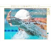 CALVENDO Puzzle compétition de Natation dans la Natation Dauphin (Butterfly) 1000 pièces Taille de la Pose 64 x 48 cm Photo Puzzle Image Éditeur