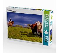 CALVENDO Puzzle Contrôle du bétail 1000 Pieces 64 x 48 cm from Paintpictures Bilderwelten