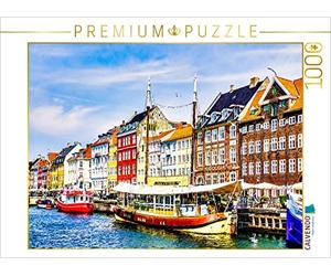 CALVENDO Puzzle Copenhagen Nyhavn District 1000 Pieces 64 x 48 cm from Solveig Rogalski