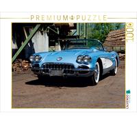 CALVENDO Puzzle Corvette C1 1000 Teile Puzzle quer | 1000 Teile Lege-Größe 64x48