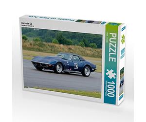 CALVENDO Puzzle Corvette C3 1000 Pieces 64 x 48 cm from Alois J. Koller