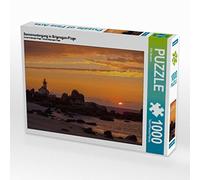 CALVENDO Puzzle Coucher de Soleil à Brignogan-Plage 1000 Pieces 64 x 48 cm from Elly Heuvers