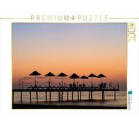 CALVENDO Puzzle Coucher de Soleil sur la Plage 1000 Pieces 64 x 48 cm from Enrico Caccia
