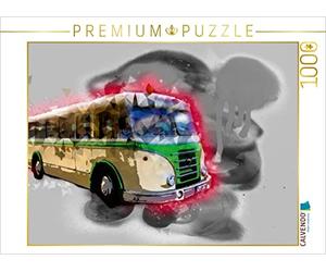 CALVENDO Puzzle Couleur du Bus 1000 Pieces 64 x 48 cm from Dirk Meutzner