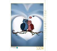CALVENDO Puzzle Couple de hiboux 1000 Pieces 48 x 64 cm from Pezi Creation