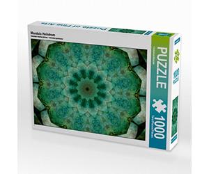 CALVENDO Puzzle Courant de guérison Mandala 1000 Pieces 64 x 48 cm from Christine Bässler