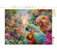 CALVENDO Puzzle Créatures Animales de la Jungle | 1000 Pièces Taille 64x48cm Photo Puzzle Heures Heures