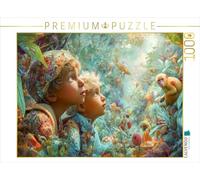 CALVENDO Puzzle Créatures Animales de la Jungle | 1000 Pièces Taille 64x48cm Photo Puzzle Heures Heures