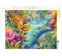 CALVENDO Puzzle Créatures Animales de la Jungle | 1000 Pièces Taille 64x48cm Photo Puzzle Heures Heures