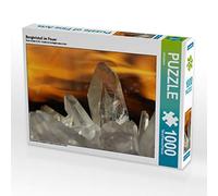 CALVENDO Puzzle Cristal de Roche dans Le feu 1000 Pieces 64 x 48 cm from ropo13