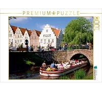 CALVENDO Puzzle Croisière sur Les canaux à Friedrichstadt 1000 Pieces 64 x 48 cm from Lothar Reupert