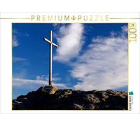 CALVENDO Puzzle Croix de Sommet dans la forêt de Bohème 1000 Pieces 64 x 48 cm from Markus Eickhoff