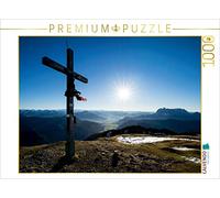 CALVENDO Puzzle Croix du Sommet dans Le Coucher de Soleil 1000 Pieces 64 x 48 cm from Andreas Vonzin