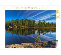 CALVENDO Puzzle des Lacs limpides caractérisent l'image de la Finlande 1000 Pieces 64 x 48 cm from Bernd Schiedl
