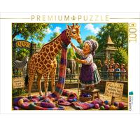 CALVENDO Puzzle Custom Work for the Giraffe | 1000 pieces, finished size 25.2 ×