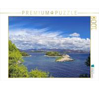 CALVENDO Puzzle Dalmatie, Mljet 1000 pièces Taille de la Pose 64 x 48 cm Photo Puzzle Image par Thomas Polske