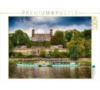 CALVENDO Puzzle Dampfer Kurort Rathen 1000 Teile Puzzle quer 1000 Pieces 64 x 48 cm from Dirk Meutzner