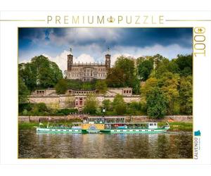 CALVENDO Puzzle Dampfer Kurort Rathen 1000 Teile Puzzle quer 1000 Pieces 64 x 48 cm from Dirk Meutzner