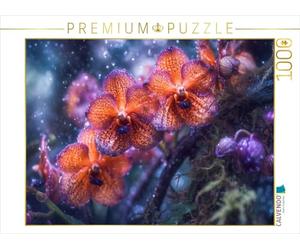 CALVENDO Puzzle dans la Fleur de Vanda habite Une Touche d'éternité | Taille de la Pose cm Puzzle Photo pour des Heures heureuses