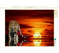 CALVENDO Puzzle dans Le Soleil couchant 1000 Pieces 64 x 48 cm from Elke Krone