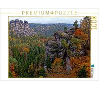 CALVENDO Puzzle dans Les Montagnes de grès de l'Elbe 1000 Pieces 64 x 48 cm from wkbilder