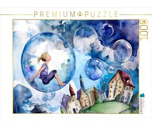 CALVENDO Puzzle dans Une Bulle de Savon pour Explorer Le Monde | 1000 pièces de Taille de Ponte 64 x 48 cm Puzzle Photo pour des Heures heureuses