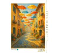 CALVENDO Puzzle Danses des Parapluies | 1000 pièces Taille 48 x 64 cm Photo Puzzle pour Heures de Bonheur
