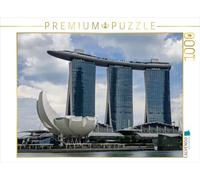 CALVENDO Puzzle Das beeindruckende Hotel Marina Bay Sands 1000 Teile Puzzle quer 1000 Pieces 64 x 48 cm from Elisabeth Stanzer