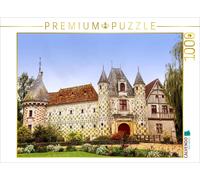 CALVENDO Puzzle Das Château de Saint-Germain-de-Livet | 1000 Teile Lege-Größe 64